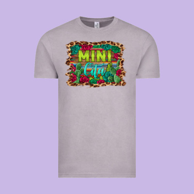 Mini Cita Serape Background Vintage Tee Designed By Barkaloodesign