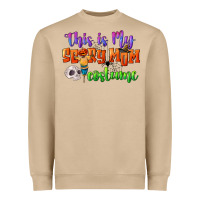 Mushroom this is my scary mom costume Heavyweight Sweatshirt - CowGirlArtShop