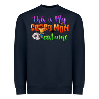 Navy this is my scary mom costume Heavyweight Sweatshirt - CowGirlArtShop