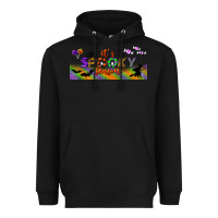 Black it's spooky season libbey glass Heavyweight Hoodie - BundleAndBundleShop