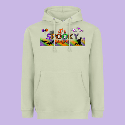 It's Spooky Season Libbey Glass Heavyweight Hoodie Designed By Bundleandbundleshop