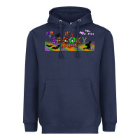 Navy it's spooky season libbey glass Heavyweight Hoodie - BundleAndBundleShop