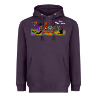 Plum it's spooky season libbey glass Heavyweight Hoodie - BundleAndBundleShop