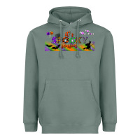 Sage it's spooky season libbey glass Heavyweight Hoodie - BundleAndBundleShop