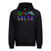 Black be salty Urban Hoodie - CowhideDigitalArt