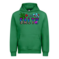 Emerald be salty Urban Hoodie - CowhideDigitalArt