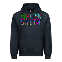 Navy be salty Urban Hoodie - CowhideDigitalArt