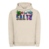Pigment French Oak be salty Urban Hoodie - CowhideDigitalArt