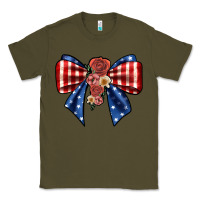 Army Green bow Classic Tee - JahusDesignShop