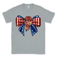 Heather Grey bow Classic Tee - JahusDesignShop