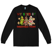 Black My kind of Christmas trees Long Sleeve Tee - RanaPortraitStore