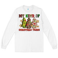 White My kind of Christmas trees Long Sleeve Tee - RanaPortraitStore