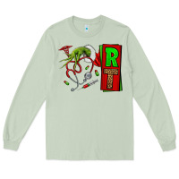 Matcha Christmas Character Nurse Long Sleeve Tee - NancyCooperArtShop