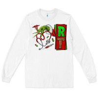 White Christmas Character Nurse Long Sleeve Tee - NancyCooperArtShop