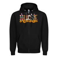 Black Western Nurse Sunflower Zipper Hoodie - FaDigitalArtStudio