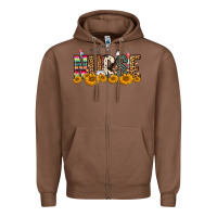 Chestnut Western Nurse Sunflower Zipper Hoodie - FaDigitalArtStudio