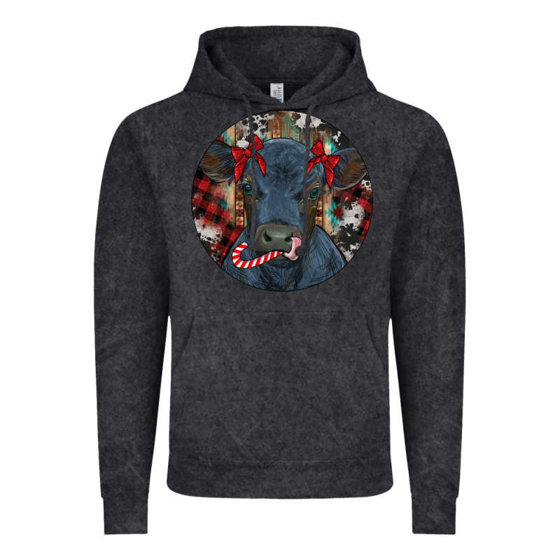 Black Angus Calf Christmas Vintage Hoodie by RanaPortraitStore | Teevron