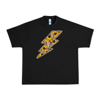Black Sunflower and Skull Lightning Urban Heavy Tee - Bettercallsaul