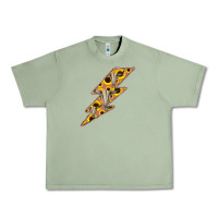 Oil Green Sunflower and Skull Lightning Urban Heavy Tee - Bettercallsaul
