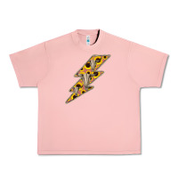 Salmon Sunflower and Skull Lightning Urban Heavy Tee - Bettercallsaul