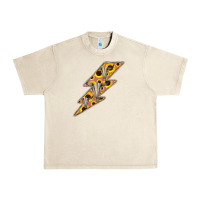 Sandshell Sunflower and Skull Lightning Urban Heavy Tee - Bettercallsaul