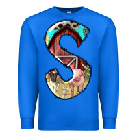 True Royal farm life alphabet lowercase letters s Premium Sweatshirt - BundleAndBundleShop
