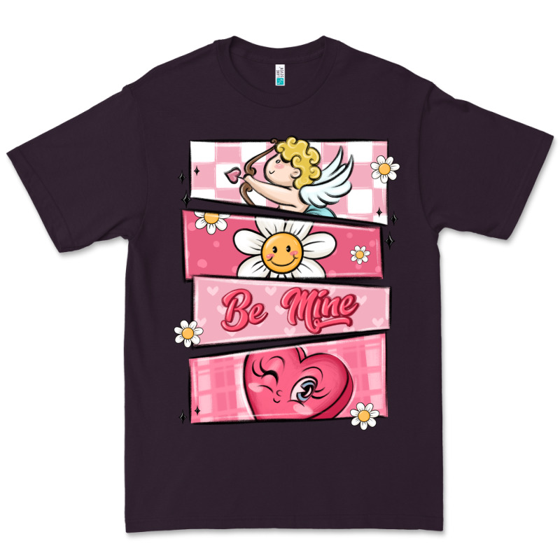 Trendy Valentines Day Retro Characters Premium Tee by MaliasSmallBusiness | Teevron