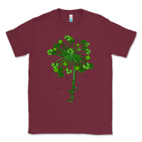 Burgundy lucky st patrick s day Classic Tee - Artiststas