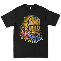 Black stay wild moon child Premium Tee - JahusDesignShop