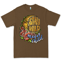 Cacao stay wild moon child Premium Tee - JahusDesignShop