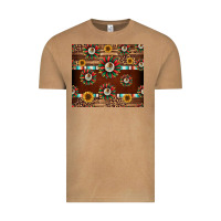 Vintage Camel seamless mexican sunflower tumbler design Vintage Tee - Jasminsmagicworld