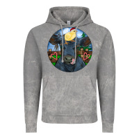 Cloud Rock Black Angus Cattle with Santa Chick Christmas Vintage Hoodie - RanaPortraitStore
