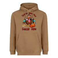 Toasted Coconut turkey wine and feelin fine Heavyweight Hoodie - BundleAndBundleShop