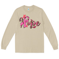 Mushroom hope breast cancer Long Sleeve Tee - NancyCooperArtShop