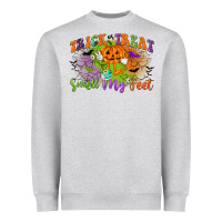 Trick Or Treat Smell My Feet Heavyweight Sweatshirt | Teevron