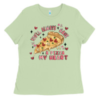 Matcha you'll always have a pizza my heart Ladies Tee - MaliasSmallBusiness