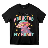 Black you have abducted my heart Heavy Core Tee - MaliasSmallBusiness