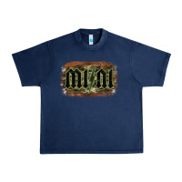 Navy Camouflage Patterned Mini Tried Urban Heavy Tee - Bettercallsaul