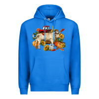 True Royal Fall charolais bull Premium Hoodie - RanaPortraitStore