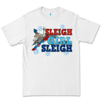 White winter sleigh girl sleigh Premium Tee - NancyCooperArtShop