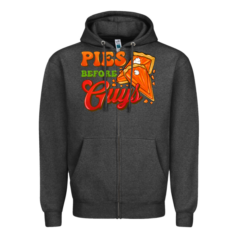 Pies Before Guys Zipper Hoodie by FaDigitalArtStudio | Teevron