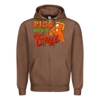 Chestnut Pies Before Guys Zipper Hoodie - FaDigitalArtStudio