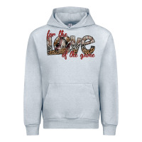 Heather Grey for the love of the game Urban Hoodie - SublimationCraftShop