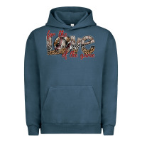 Pigment Midnight Navy for the love of the game Urban Hoodie - SublimationCraftShop
