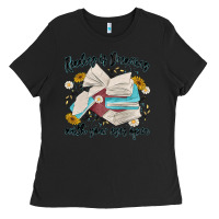 Black reading is dreaming with your eyes open Ladies Tee - MaliasSmallBusiness