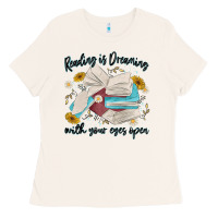 Bone reading is dreaming with your eyes open Ladies Tee - MaliasSmallBusiness