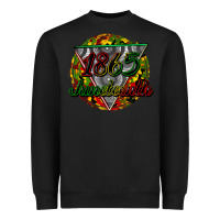 Black 1865 juneteenth Heavyweight Sweatshirt - CowGirlArtShop