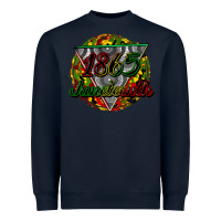Navy 1865 juneteenth Heavyweight Sweatshirt - CowGirlArtShop