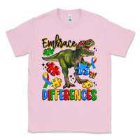 Bubblegum Pink embrace differences Classic Tee - Artiststas