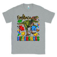 Heather Grey embrace differences Classic Tee - Artiststas